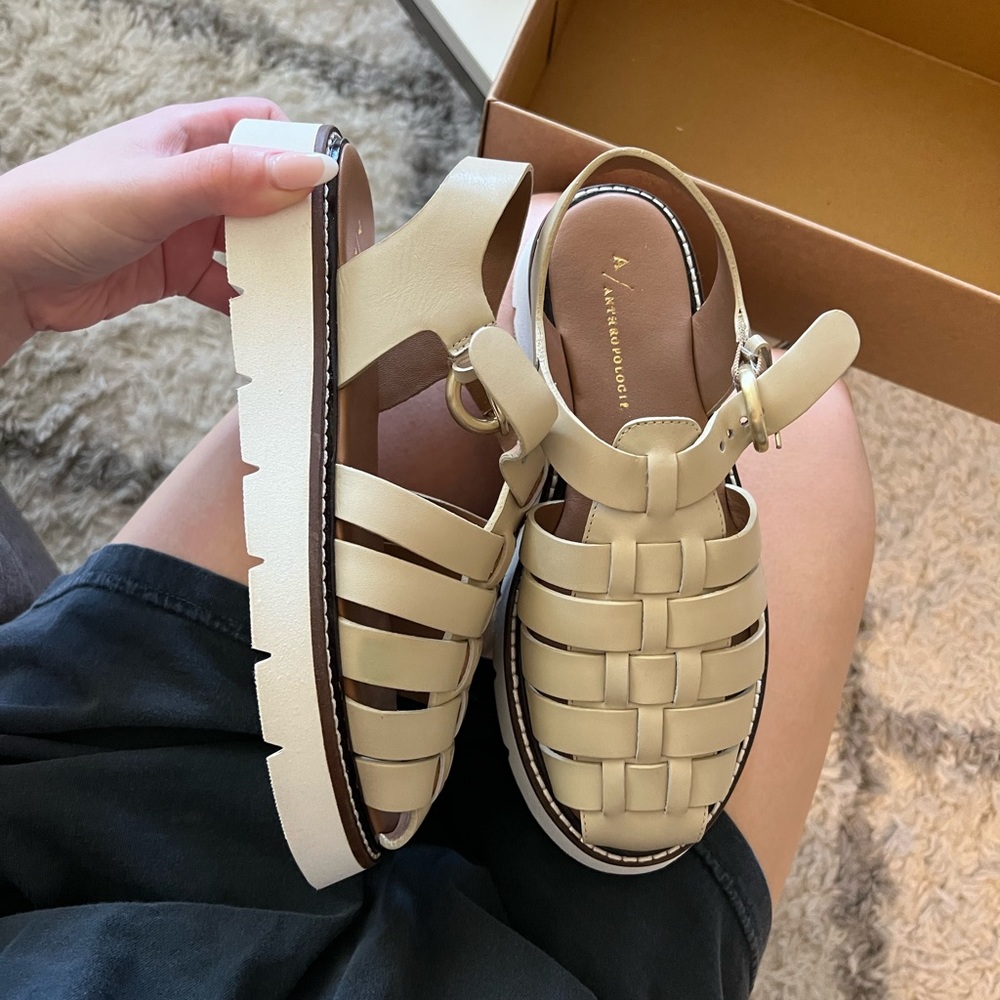 Anthropologie Fisherman Sandals